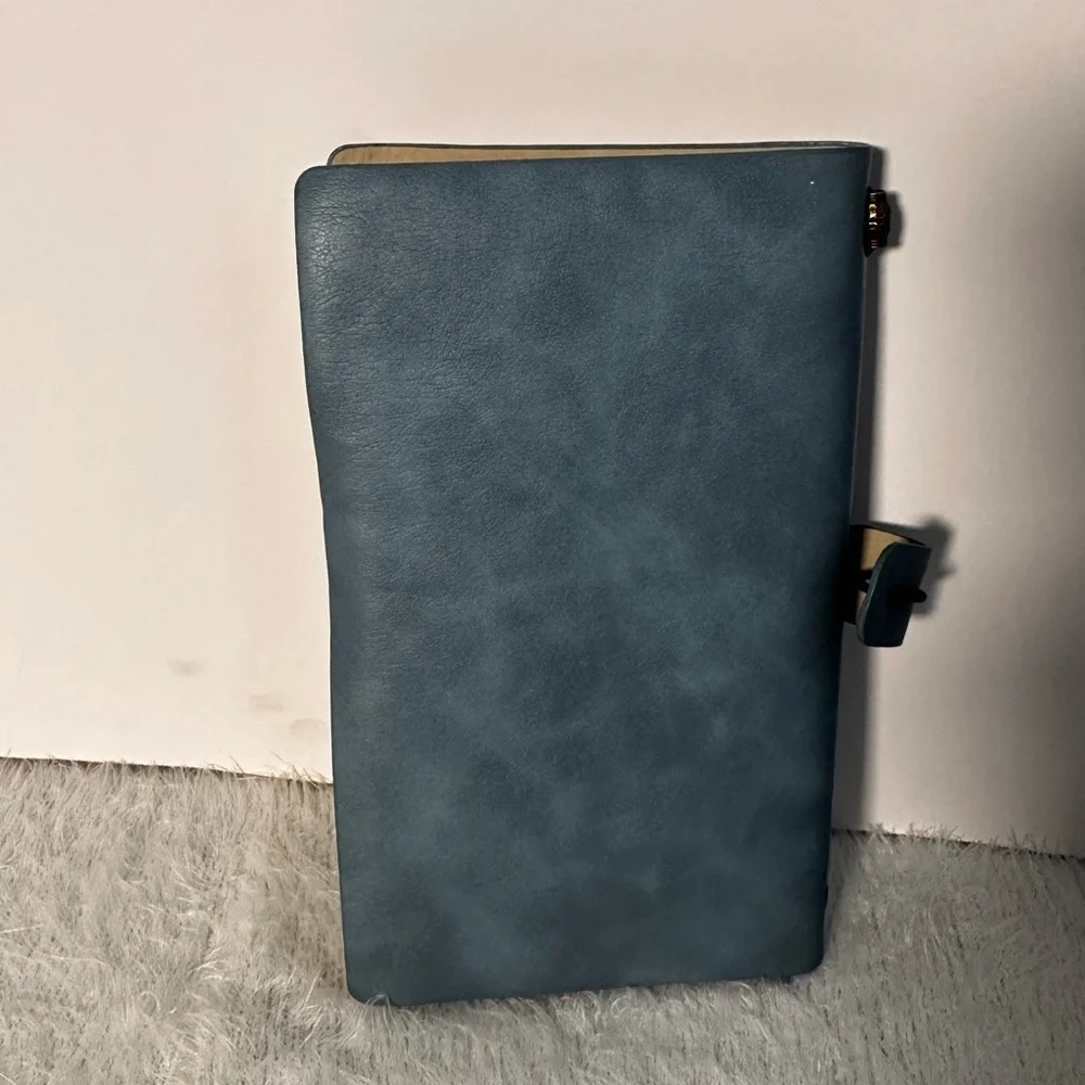 Blue and Gold Office Journal for Creative Minds NWOT♻️